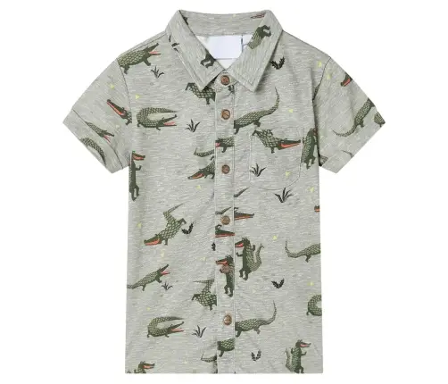 Bērnu Krekls, Nevienmērīga Haki Krāsa, 116