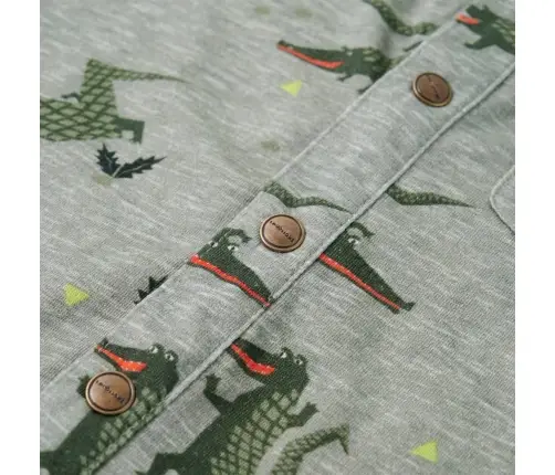 Bērnu Krekls, Nevienmērīga Haki Krāsa, 116