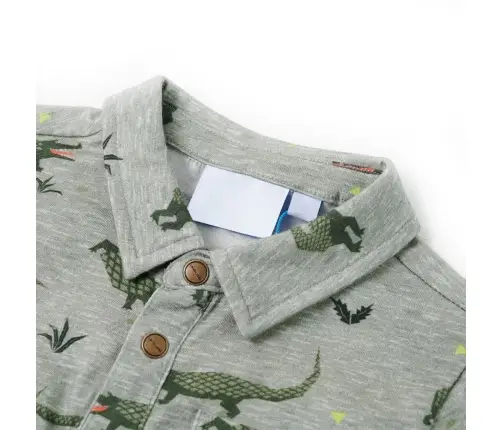 Bērnu Krekls, Nevienmērīga Haki Krāsa, 128