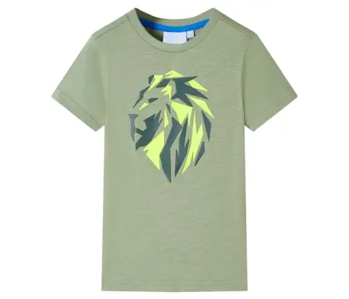 Laste T-Särk, Hele Khaki, 92