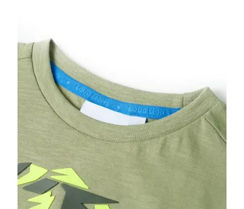 Bērnu T-Krekls, Gaiša Haki, 116