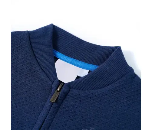 Vaikiškas Sportinis Megztinis Su Užtrauktuku, Mėlynas, 104 Dydžio