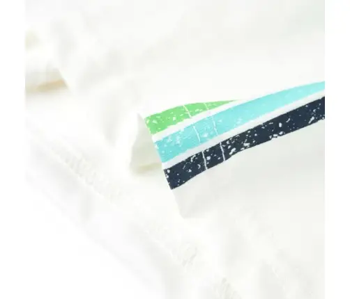 Bērnu Krekls Ar Īsām Piedurknēm, Krēmīgi Iedzeltens, 104