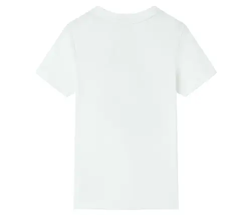 Bērnu Krekls Ar Īsām Piedurknēm, Krēmīgi Iedzeltens, 116