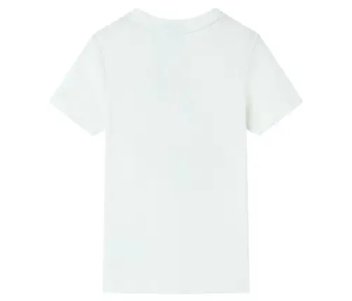 Bērnu Krekls Ar Īsām Piedurknēm, Krēmīgi Iedzeltens, 140