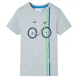 Bērnu Krekls Ar Īsām Piedurknēm, Pelēks, 92