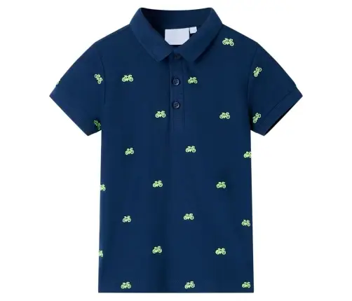 Laste Polosärk, Tumesinine, 116