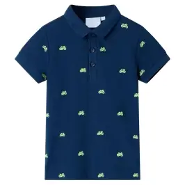 Bērnu Polo Krekls, Tumši Zils, 128