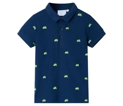 Bērnu Polo Krekls, Tumši Zils, 128