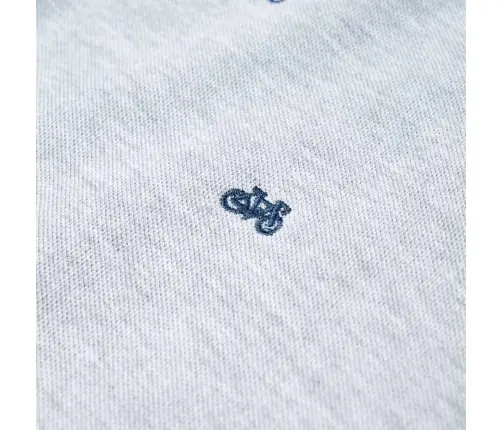 Bērnu Polo Krekls, Raibi Pelēks, 92