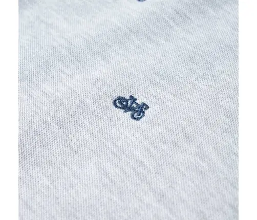 Vaikiški Polo Marškinėliai, Pilkos Spalvos Mišinys, 116 Dydžio