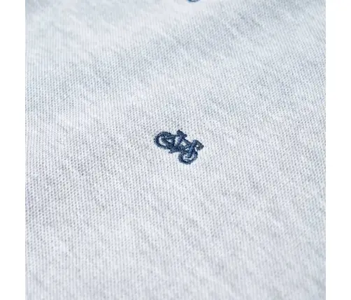 Bērnu Polo Krekls, Raibi Pelēks, 128