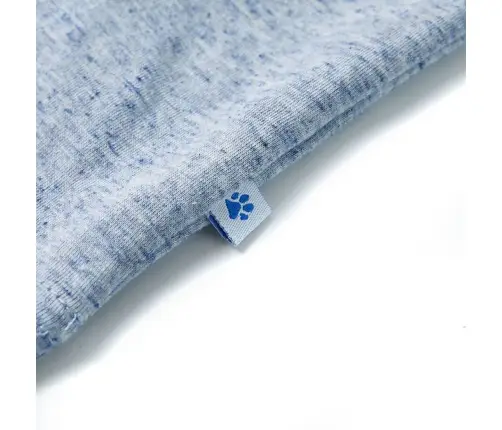 Bērnu T-Krekls Ar Īsām Piedurknēm, Raibi Zils, 140