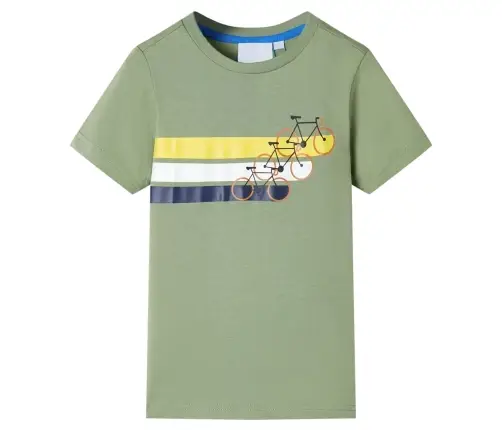 Laste T-Särk, Lühikeste Varrukatega, Hele Khaki, 104