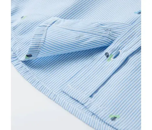 Bērnu Krekls, Gaiši Zils, 116