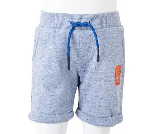 Bērnu Šorti Ar Aukliņu, Jaukti Zili, 128