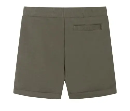 Bērnu Šorti Ar Aukliņu, Tumšs Haki, 128