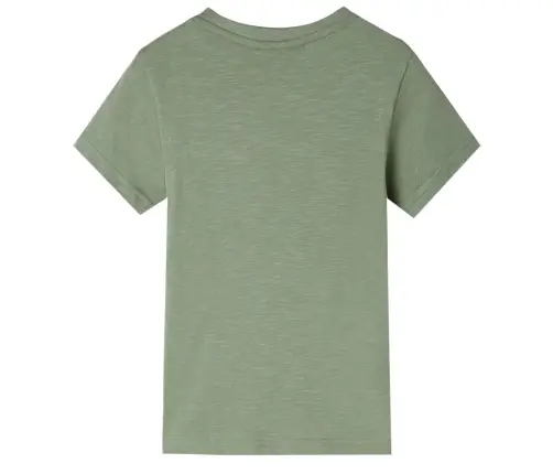 Bērnu Krekls Ar Īsām Piedurknēm, Gaišs Haki, 104