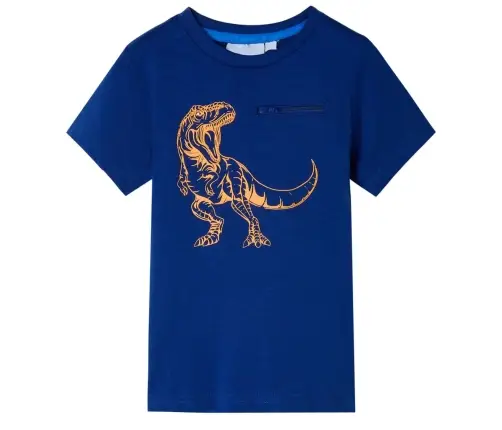 Bērnu T-Krekls Ar Īsām Piedurknēm, Tumši Zils, 92