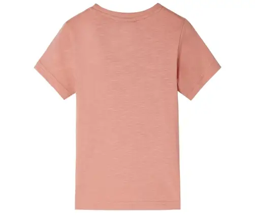 Bērnu Krekls Ar Īsām Piedurknēm, Gaišs Oranžs, 128