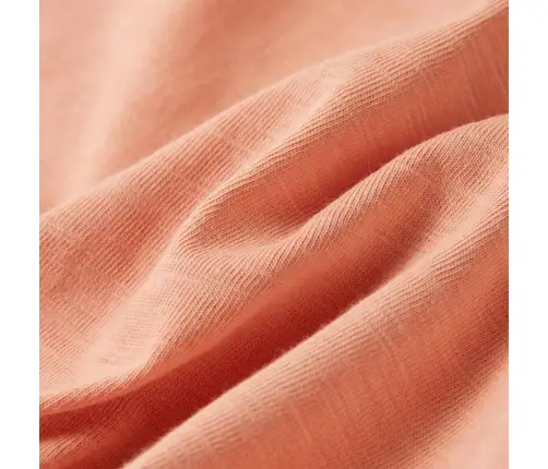 Bērnu Krekls Ar Īsām Piedurknēm, Gaišs Oranžs, 140