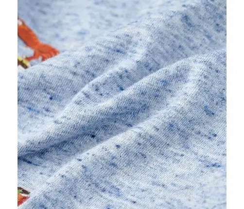 Bērnu T-Krekls, Raibi Zils, 116