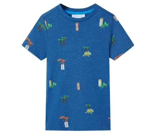 Bērnu T-Krekls, Tumši Zils, 104