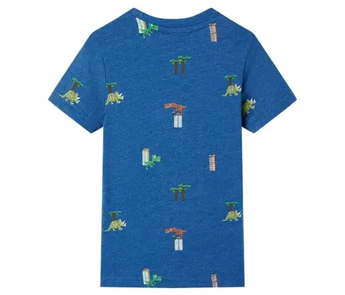 Vaikiški Marškinėliai, Tamsios Mėlynos Spalvos Mišinys, 128 Dydžio