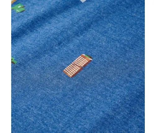 Vaikiški Marškinėliai, Tamsios Mėlynos Spalvos Mišinys, 128 Dydžio