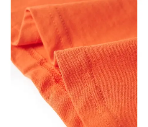 Vaikiški Marškinėliai, Ryškiai Oranžinės Spalvos, 92 Dydžio