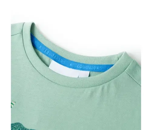 Laste T-Särk, Hele Khaki, 116