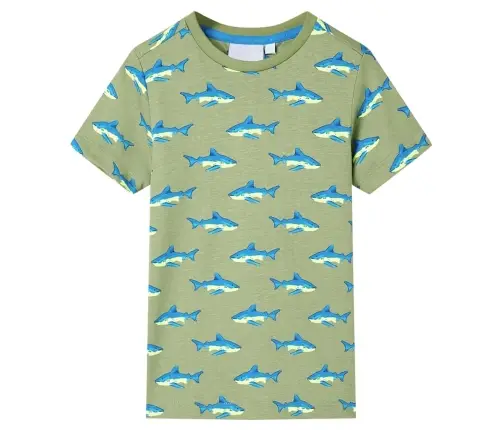 Bērnu T-Krekls, Gaišs Haki, 92