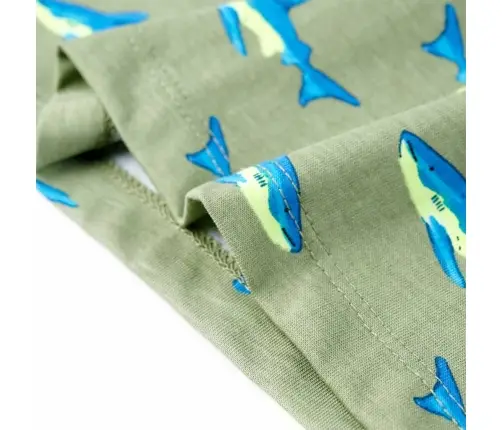 Bērnu T-Krekls, Gaišs Haki, 92