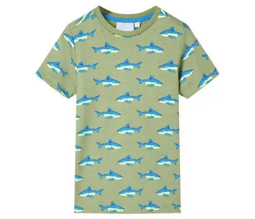 Laste T-Särk, Hele Khaki, 104