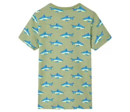 Laste T-Särk, Hele Khaki, 104