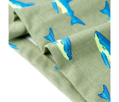 Laste T-Särk, Hele Khaki, 104