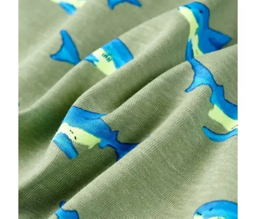 Laste T-Särk, Hele Khaki, 104