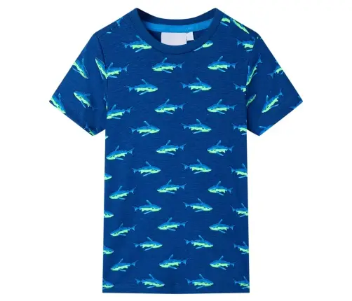 Bērnu T-Krekls, Tumši Zils, 128