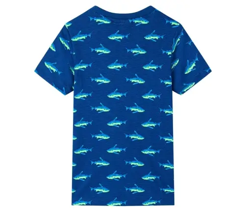 Bērnu T-Krekls, Tumši Zils, 128