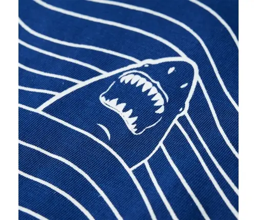 Bērnu T-Krekls, Tumši Zils, 92