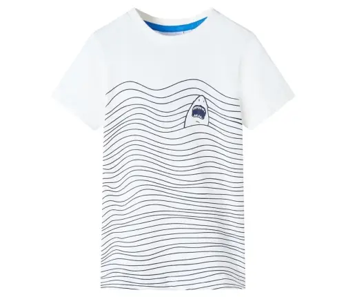 Vaikiški Marškinėliai, Ekru Spalvos, 128 Dydžio