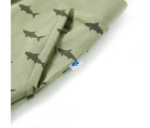 Bērnu Šorti Ar Aukliņu, Gaiša Haki, 116