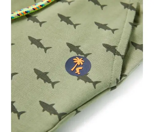 Bērnu Šorti Ar Aukliņu, Gaiša Haki, 128