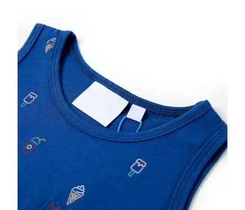 Bērnu Krekls, Bez Piedurknēm, Tumši Zils, 104