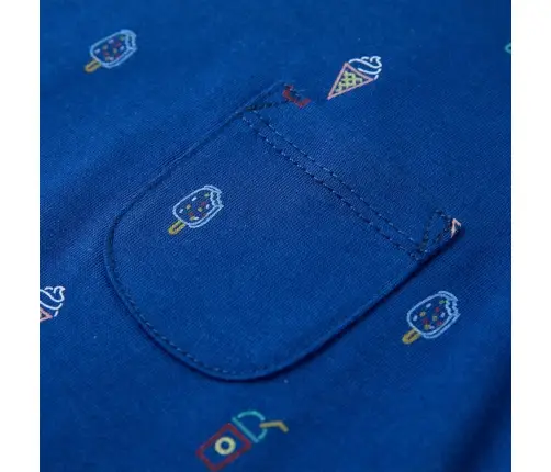 Bērnu Krekls, Bez Piedurknēm, Tumši Zils, 128