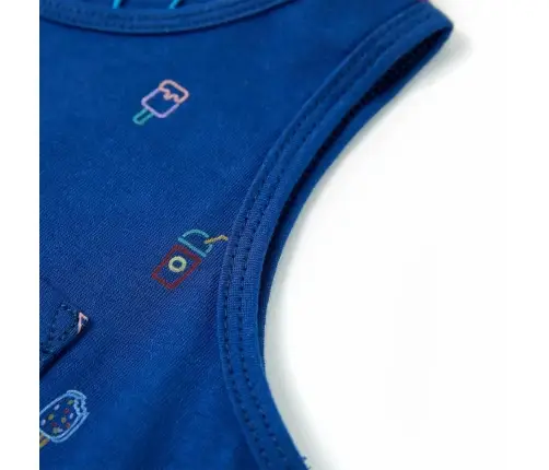 Bērnu Krekls, Bez Piedurknēm, Tumši Zils, 128