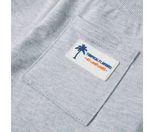 Bērnu Šorti Ar Savelkamu Aukliņu, Pelēki, 140