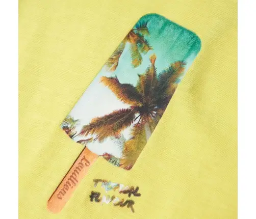 Bērnu T-Krekls, Dzeltens, 104