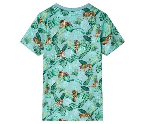 Bērnu T-Krekls, Gaiši Zaļš, 128