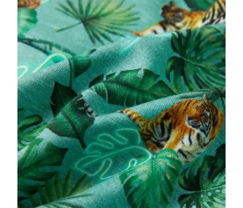 Vaikiškas Sportinis Megztinis, Žalios Spalvos Mišinys, 140 Dydžio